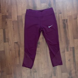 Nike leggings with mesh